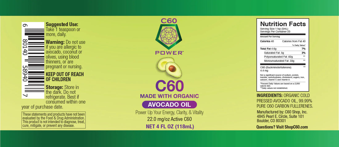C60 Avocado Oil