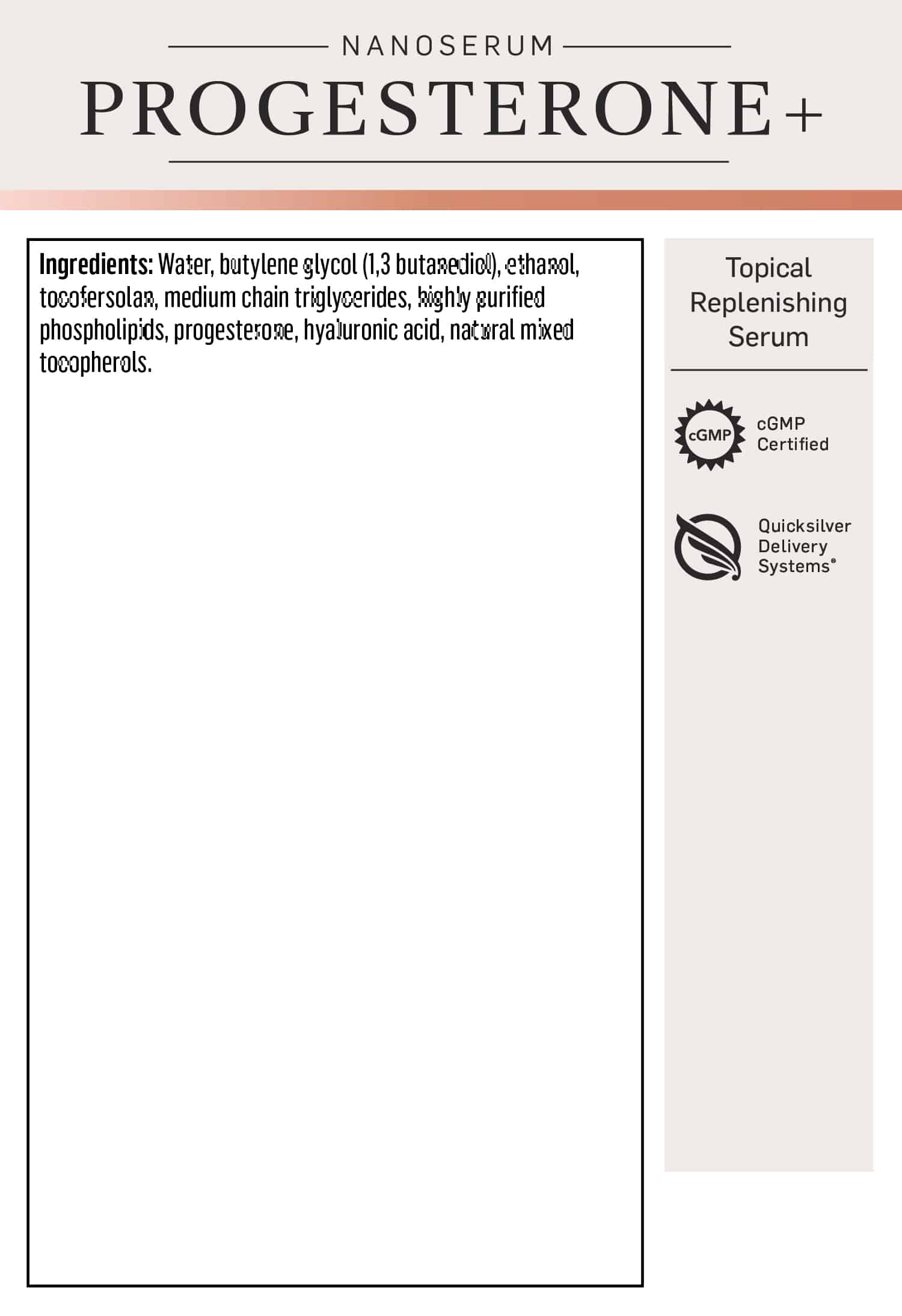 Progesterone+ 30 ml