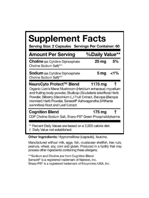 BDNF Essentials 120 ct