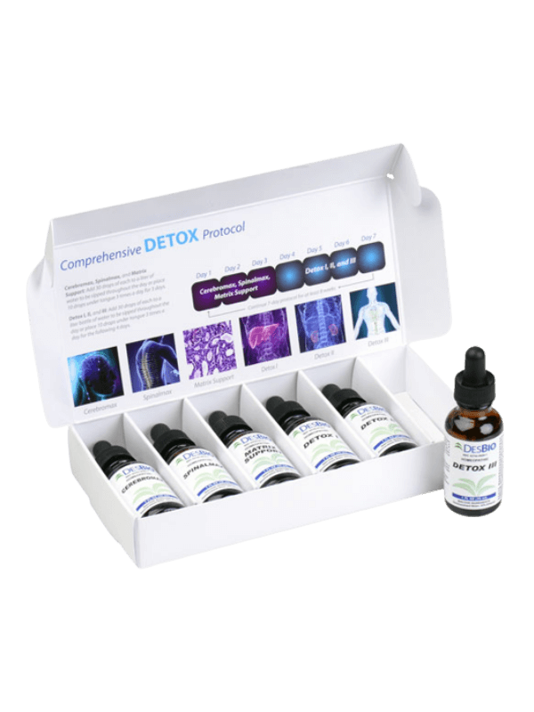 Comprehensive Homeopathic Detox Kit 6 part