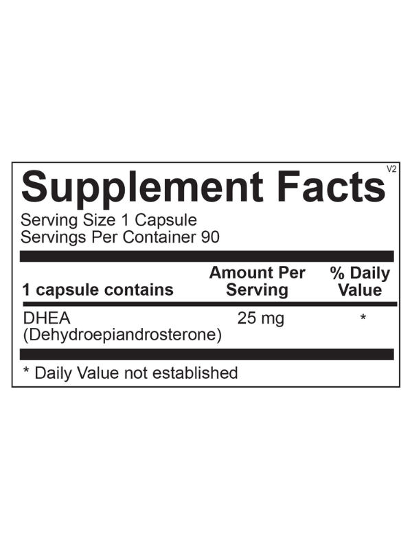 Vibrant DHEA 25mg 90ct