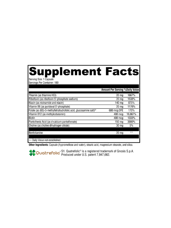 Bactiv Formulation B Activ 180ct – Tringali Vibrant Health Supplement Store