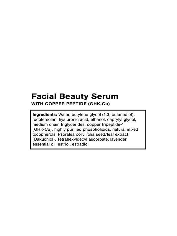 FACIAL BEAUTY SERUM