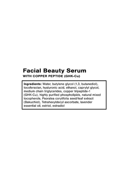 FACIAL BEAUTY SERUM