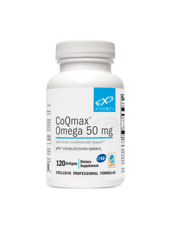 CoQMax Omega 50mg 120ct