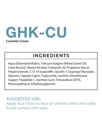 GHK-Cu Cosmetic Cream