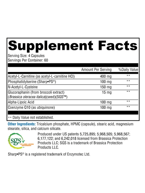 NeuroActives BrainSustain 120ct – Tringali Vibrant Health Supplement Store