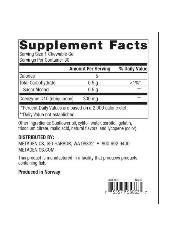 NutraGems CoQ10 300 30ct